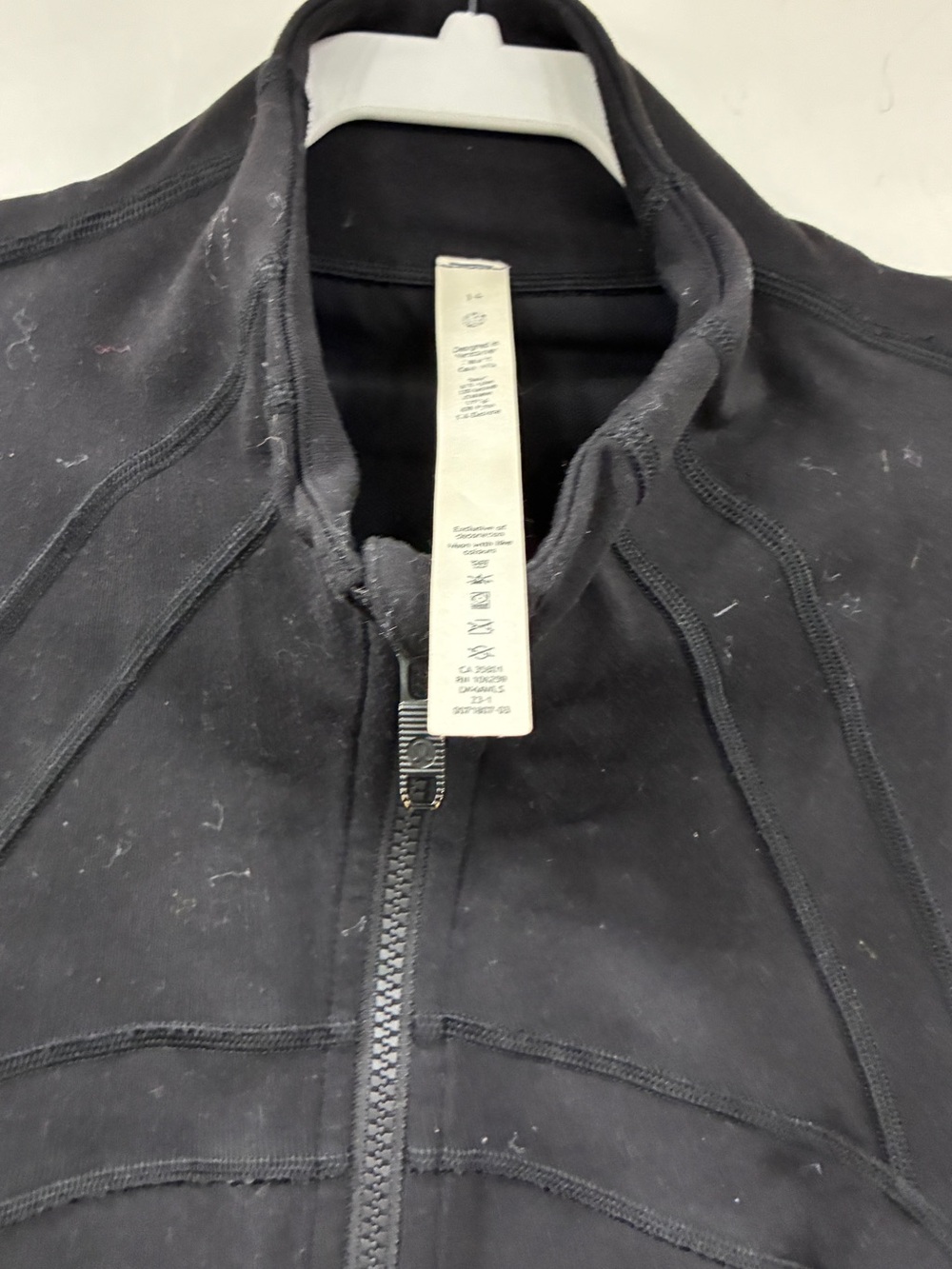 Lululemon Black Full Zip Running Jacket - Picture 5 of 8